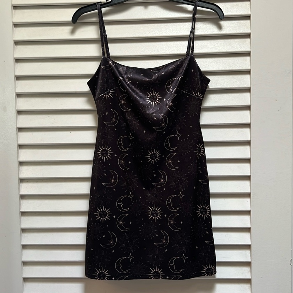 Celestial Moon and Stars Dress